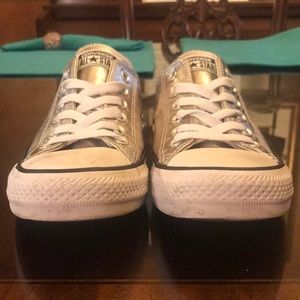 Metallic Converse